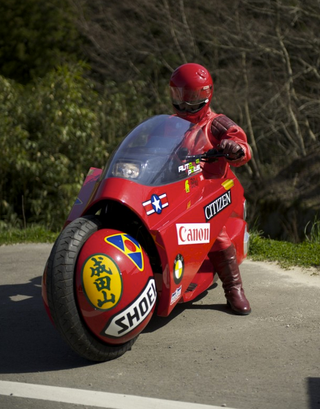 Illustration for article titled The Akira Bike of Your Dreams Is Racing Across Japan